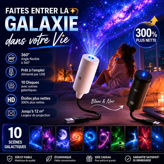 💫🌠 Projecteur HD | Plug and play, magnifique ciel étoilé chez vous ✅