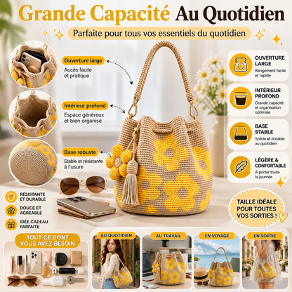 🌻✨ Le sac bohème fait main qui va sublimer toutes vos tenues d'été !