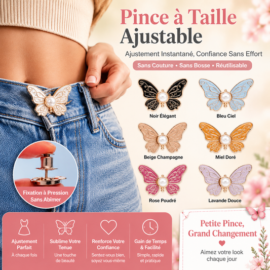 💃🌍 OFFRE LIMITÉE 50% DE RÉDUCTION! Taille Unique Ajustable – Boucle Nœud Réglable – Pour Affiner Instantanément Robe, Jupe ou Pantalon 🎀🔧