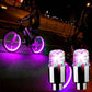 🔥50 % de réduction ! ✨ Éclairage intelligent pour pneus de moto et vélo – capteur de vibrations, LED colorées, étanche – améliore la visibilité et la sécurité sur la route