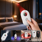 🔍 Détecteur de caméras cachées 3-en-1 – Alarme vibrante & Lampe LED intégrée