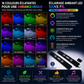 🔥 -50 % DE RÉDUCTION 🔥 Éclairage d’ambiance LED pour voiture avec recharge sans fil