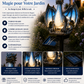 🐉✨ Transformez votre jardin en un univers féerique avec ce dragon solaire lumineux !