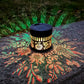 🌞 50 % DE RÉDUCTION MAINTENANT ! 🌀 Lampe solaire mandala – Projection de motifs époustouflants, design 2 en 1 pour sol et mur, étanche IP65, allumage/extinction automatique 🌿