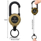 🔥🎁 1 acheté, 1 offert ! 🥳🏆 Porte-clés multifonctionnel 3 en 1 avec cordon rétractable, boucle en acier robuste et outil pratique pour les sports de plein air 💪🧗