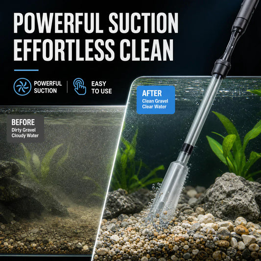 Nettoyeur de gravier électrique pour aquarium