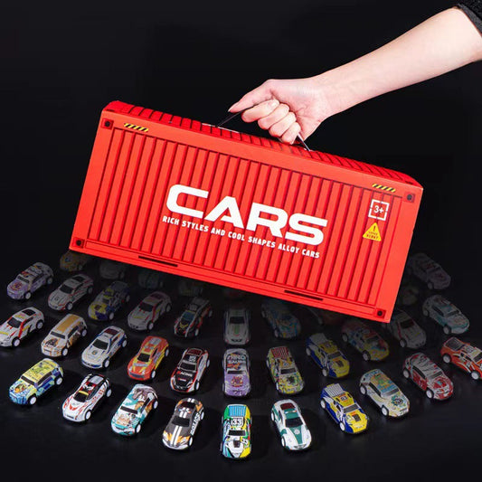 50 % DE RÉDUCTION SUR LE CADEAU LE PLUS EN VEDETTE DU NOUVEL AN ! ✨ Collection ultime de 48 voitures - Jeu interactif avec effets sonores et circuits en boucle pour un plaisir sans fin ! 🚗🎪
