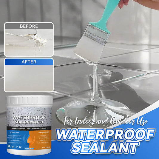 ⏰Dernier jour - 50 % de réduction 🔥 Mastic transparent et imperméable pour usage intérieur et extérieur