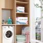 🧳💨 Sacs de rangement sous vide sans pompe : il suffit de presser et de sceller, sans pompe. Gain de place de 80 %, vêtements secs et sans poussière. Idéal pour le linge de lit encombrant et les vêtements saisonniers. 🛏️🗄️