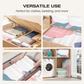 🧳💨 Sacs de rangement sous vide sans pompe : il suffit de presser et de sceller, sans pompe. Gain de place de 80 %, vêtements secs et sans poussière. Idéal pour le linge de lit encombrant et les vêtements saisonniers. 🛏️🗄️