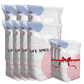 🧳💨 Sacs de rangement sous vide sans pompe : il suffit de presser et de sceller, sans pompe. Gain de place de 80 %, vêtements secs et sans poussière. Idéal pour le linge de lit encombrant et les vêtements saisonniers. 🛏️🗄️