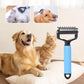 Brosse double face pour le soin des poils d'animaux