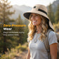 Chapeau de Soleil Anti-UV UPF 50+ à Bords Larges avec Protège-Nuque