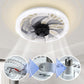 📢📢 50 % DE RÉDUCTION !! 🥳 LIVRAISON GRATUITE 💞💨 Ventilateur 2 en 1 silencieux et réglable avec télécommande et lumière pour la chambre