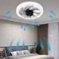 📢📢 50 % DE RÉDUCTION !! 🥳 LIVRAISON GRATUITE 💞💨 Ventilateur 2 en 1 silencieux et réglable avec télécommande et lumière pour la chambre