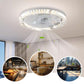 📢📢 50 % DE RÉDUCTION !! 🥳 LIVRAISON GRATUITE 💞💨 Ventilateur 2 en 1 silencieux et réglable avec télécommande et lumière pour la chambre