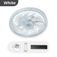 📢📢 50 % DE RÉDUCTION !! 🥳 LIVRAISON GRATUITE 💞💨 Ventilateur 2 en 1 silencieux et réglable avec télécommande et lumière pour la chambre