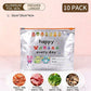 🔥 Lot de 10 Sacs Réutilisables Hermétiques | Conservez vos aliments frais plus longtemps 🥦🥩
