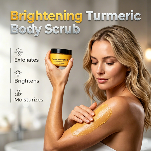 Gommage exfoliant pour le corps au curcuma