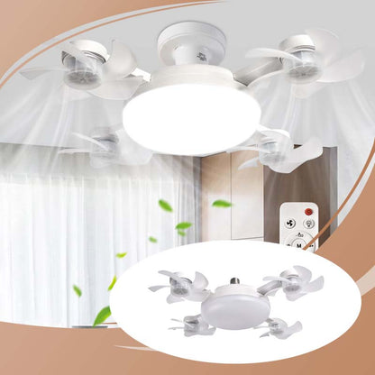 💡 50% DE RÉDUCTION – Ventilateur de Plafond avec Lumière LED – Pales Pliables, Télécommande, 3 Températures – Design Moderne & Économie d’Énergie 🌀