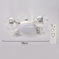 💡 50% DE RÉDUCTION – Ventilateur de Plafond avec Lumière LED – Pales Pliables, Télécommande, 3 Températures – Design Moderne & Économie d’Énergie 🌀