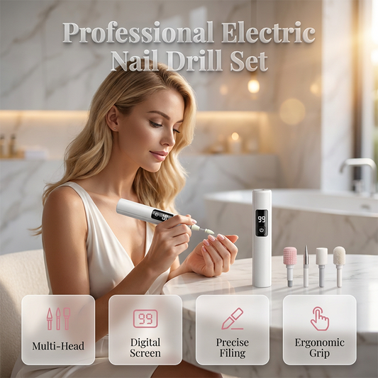 💎 POUR UNE DURÉE LIMITÉE : 50 % DE RÉDUCTION ! ✨ Lime à ongles électrique professionnelle
