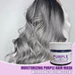 💜✨ Masque capillaire violet hydratant pour cheveux clairs, soin réparateur parfum longue durée anti-reflets jaunes ✨